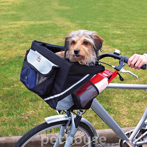 Trixie Корзина на велосипед для перевозки собак, тканевая, фото 2