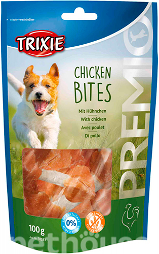 Trixie Premio Косточки из курицы и сыромятной кожи для собак