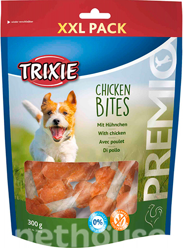 Trixie Premio Косточки из курицы и сыромятной кожи для собак, фото 3