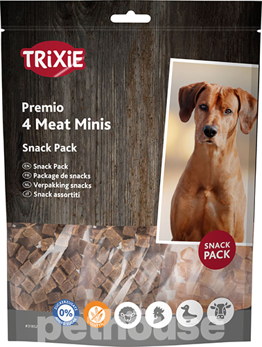 Trixie Premio 4 Meat Minis кубики з 4 видами м’яса для собак