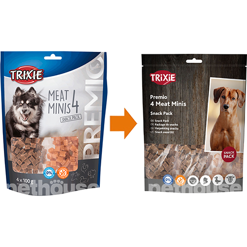Trixie Premio 4 Meat Minis кубики з 4 видами м’яса для собак