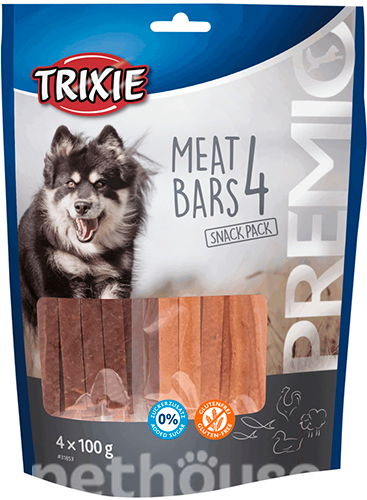 Trixie Premio 4 Meat Bars Стріпси з 4 видами м’яса для собак