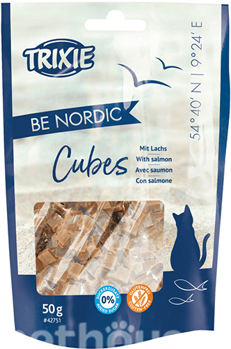Trixie Be Nordic Salmon Cubes Кубики из лосося для кошек