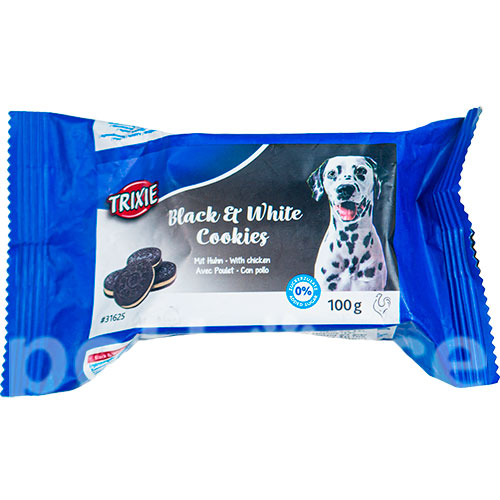 Trixie Black & White Cookies Печенье с курицей для собак 