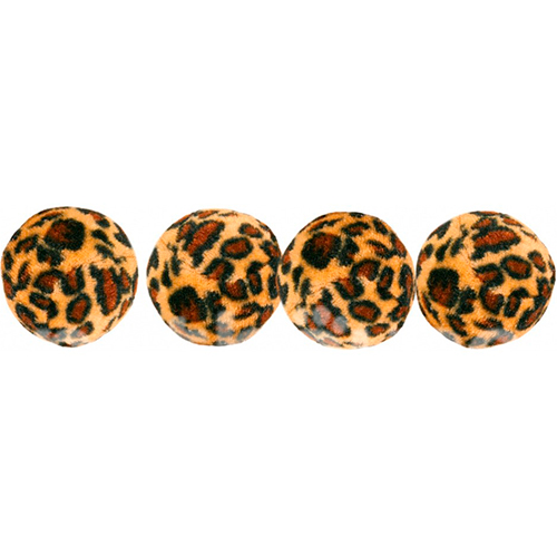 Trixie Набор мячиков с леопардовым принтом для кошек, фото 3