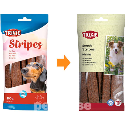 Trixie Stripes Light - ласощі з яловичиною для собак
