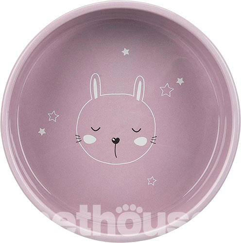 Trixie Junior Керамічна миска для цуценят і кошенят, рожева, фото 2