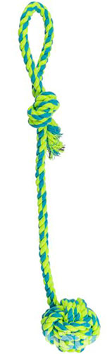 Trixie М'яч із каната на мотузці, 7 см
