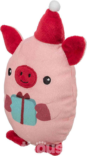 Trixie Xmas Игрушка "Рождественская свинка" для собак