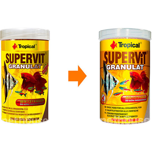 Tropical Supervit Granulat - высокопитательный корм для всех видов рыб, гранулы, фото 2