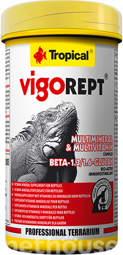 Tropical Vigorept Витаминно-минеральная добавка для рептилий