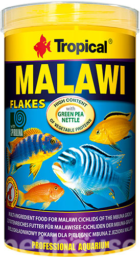 Tropical Malawi - корм для малавийских цихлид, хлопья