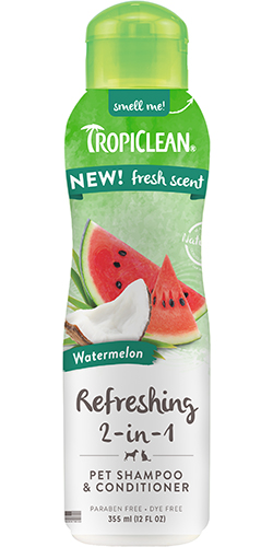 TropiClean Шампунь-кондиционер "Арбуз" для кошек и собак