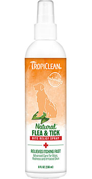 TropiClean Flea & Tick Спрей "Заспокійливий" при укусах паразитів для собак і котів