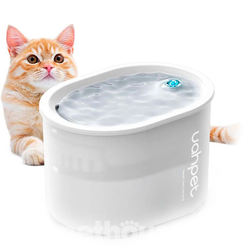 Uahpet Питний фонтан Glow Wireless Cat Water Fountain