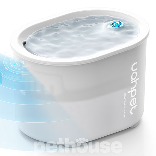 Uahpet Питний фонтан Glow Wireless Cat Water Fountain