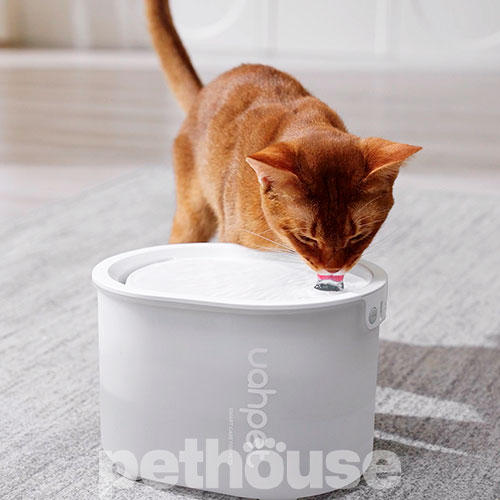 Uahpet Питний фонтан Glow Wireless Cat Water Fountain