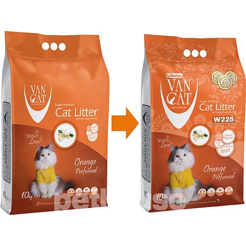 VanCat Orange Бентонітовий наповнювач, з ароматом квітучого апельсина