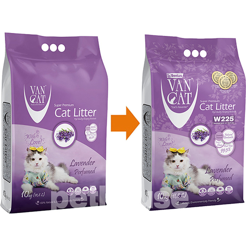 VanCat Lavender Бентонітовий наповнювач, з ароматом лаванди VanCat Lavender Бентонітовий наповнювач, з ароматом лаванди