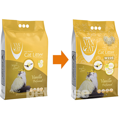 VanCat Vanilla Бентонитовый наполнитель, с ароматом ванили