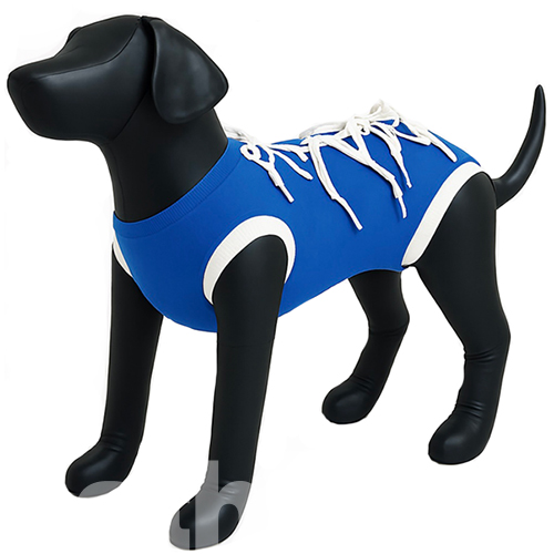 Vetamino Попона післяопераційна для собак, волошкова