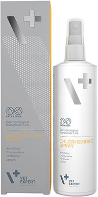 VetExpert Chlorhexidine Хлоргексидиновый спрей для кошек и собак ...