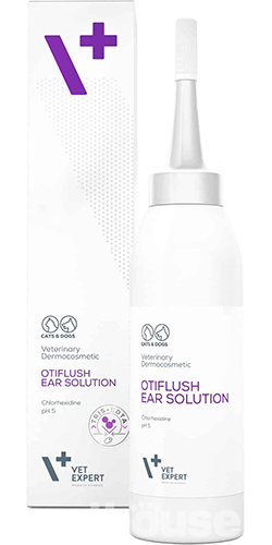 VetExpert OtiFlush Ear Solution Раствор для очистки ушей кошек и собак