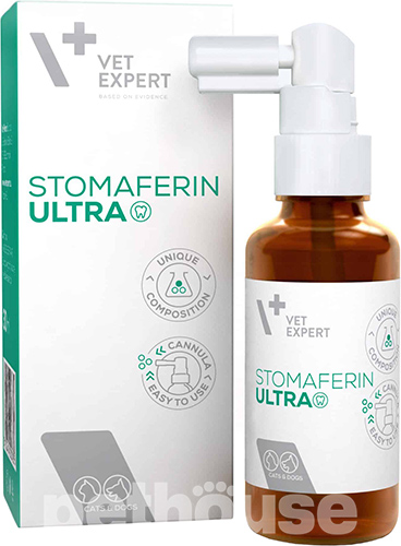 VetExpert Stomaferin Ultra Гель для поддержания здоровья ротовой полости у кошек и собак