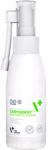 VetExpert Caryodent Enzymatic Spray Спрей для ротової порожнини котів і собак