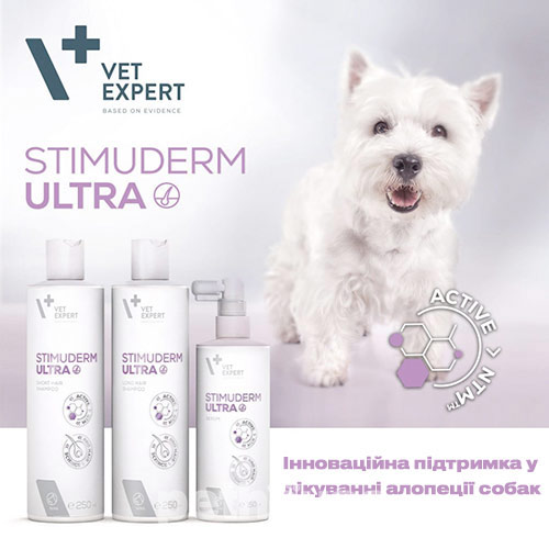 VetExpert Stimuderm Ultra Serum Сыворотка при выпадении шерсти у собак VetExpert Stimuderm Ultra Serum Сыворотка при выпадении шерсти у собак