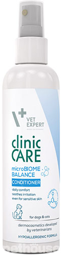 VetExpert Clinic Care MicroBiome Balance Conditioner Кондиционер для баланса микробиома кожи собак и кошек VetExpert Clinic Care MicroBiome Balance Conditioner Кондиционер для баланса микробиома кожи собак и кошек