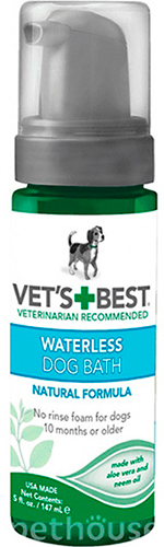 Vet's Best Waterless Dog Bath Піна для експрес чистки собак