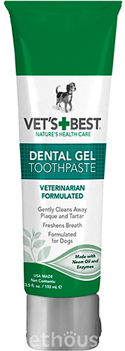 Vet's Best Dental Gel Toothpaste Паста-гель для чистки зубів собак
