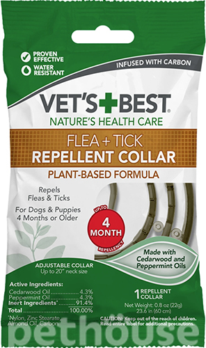 Vet's Best Flea Tick Repellent Collar Ошейник от блох и клещей для собак