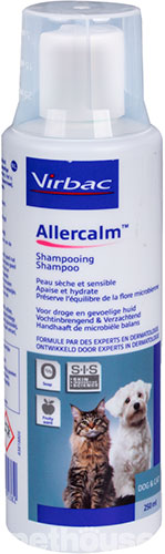 Virbac Allercalm Гіпоалергенний шампунь для щоденної гігієни котів і собак