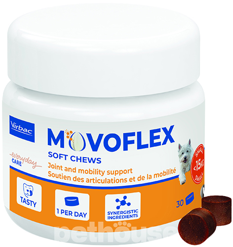 Virbac Movoflex Жевательные таблетки для собак малых пород