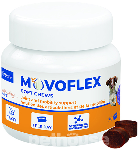 Virbac Movoflex Жевательные таблетки для собак средних пород