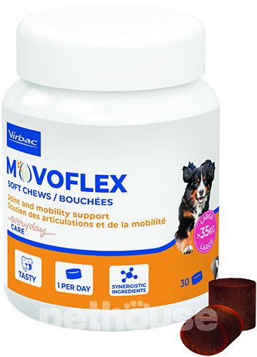 Virbac Movoflex  Жевательные таблетки для собак крупных пород