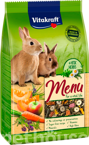 Vitakraft Premium Menu Vital для кроликов