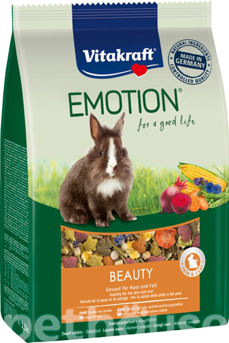 Vitakraft Emotion Beauty для кроликів
