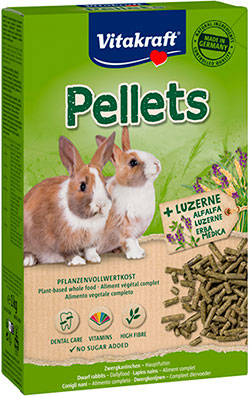 Vitakraft Pellets для кроликів в гранулах з солодом