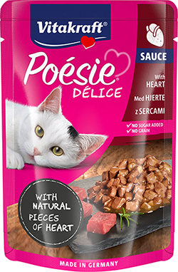 Vitakraft Poésie Délice шматочки із серцем для котів
