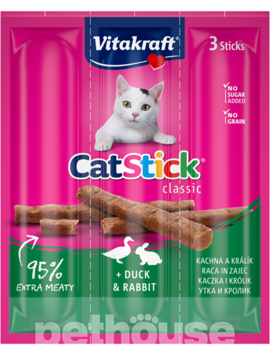 Vitakraft Cat Stick з качкою та кроликом