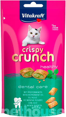 Vitakraft Crispy Crunch Dental Care с мятой