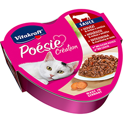 Vitakraft Poésie Création кусочки с говядиной и морковью для кошек