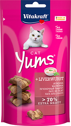 Vitakraft Cat Yums с ливерной колбасой