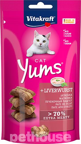 Vitakraft Cat Yums с ливерной колбасой