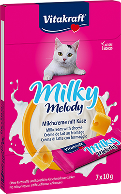 Vitakraft Cat Milky Melody со сливками и сыром