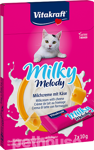 Vitakraft Cat Milky Melody со сливками и сыром
