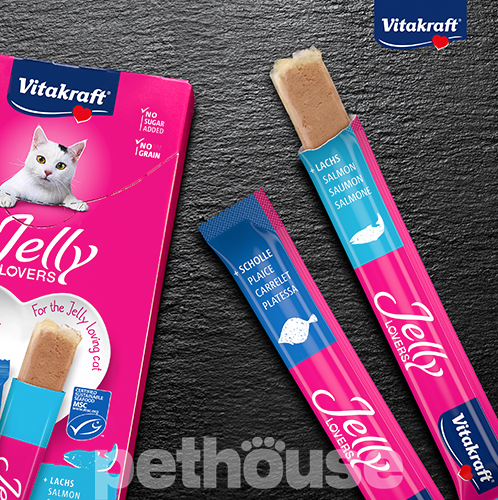 Vitakraft Cat Jelly з лососем і камбалою